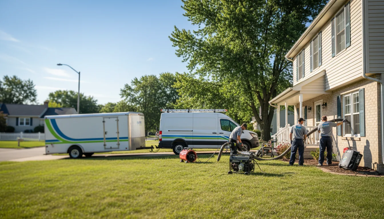 Flooded Basement Restoration And Cleanup With Repair in Greenland, MI near me